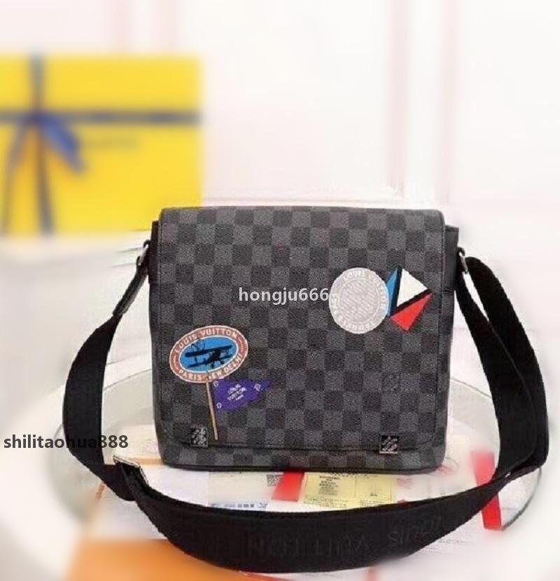 

1-2-1 LV LOUIS 1 VITTON Luxury Handbags Messenger Bag Women Tote Genuine Leather Shoulder Bags Crossbody6MMFL5GZ, Red;black