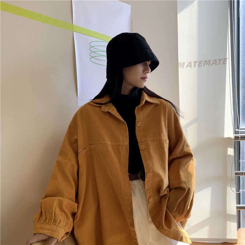 

Autumn jacket Korea punk large size loose Ulzzang Harajuku ins solid color fun fashion chic Vintage women college 210608, Pink