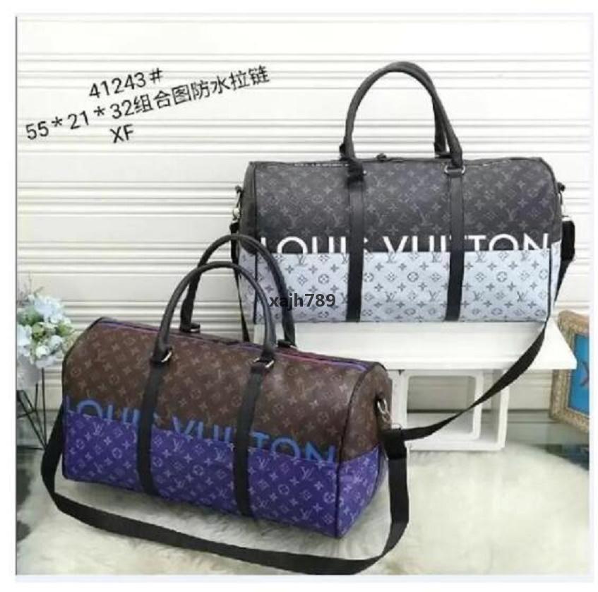 

GGLVLouisVitton YSLVUTTON design keepall travel luggage package classic shoulder bag clutch handbag luxury messenger, Red;black