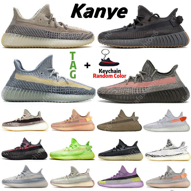 

2021 Top Ash Blue Pearl Stone running shoes Tail Light Asriel Israfil Cinder Earth Zyon Bred Zebra Yecheil Static Reflective Mens Sports Sneakers