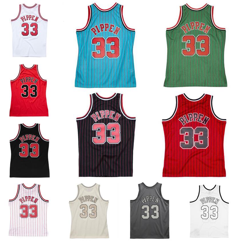 

Stitched classic retro jersey Scottie Pippen Mitchell and Ness 1995-96 97-98 Finals Basketball jerseys Men Women Youth S-6XL, Stitched jersey