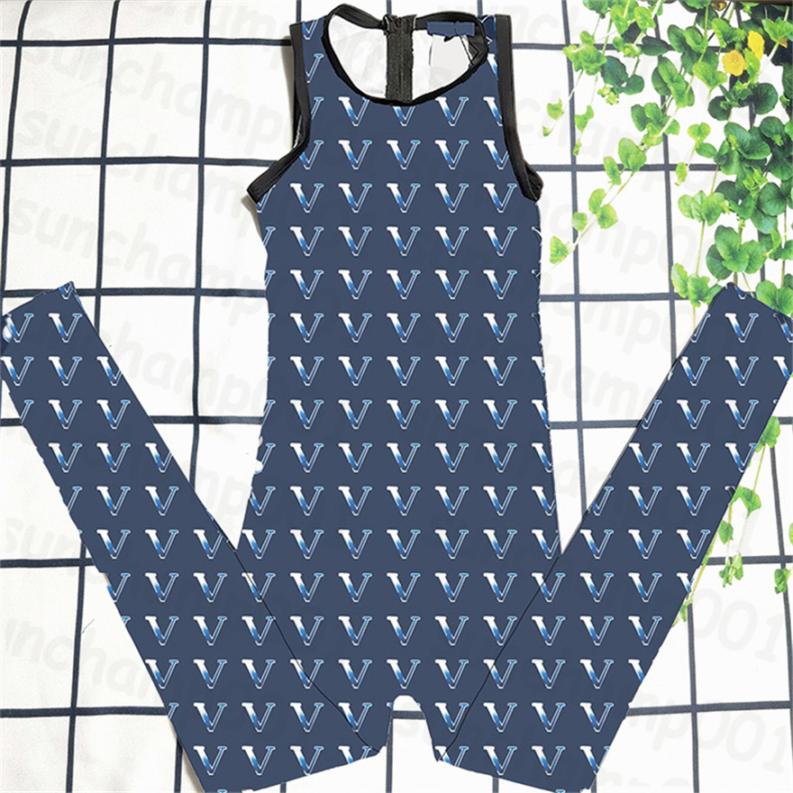 

Summer Sleeveless Swimwear Women Fashional Trousers Jumpsuit Casual Loose Swimsuits Beach Novelty Bathing Suit