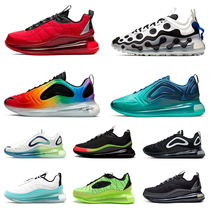 

Men's Women's Trainers Outdoor 720-818 Running ISPA shoes Triple White Bubble Pack Be True Sea Forest Aqua Powder Professional