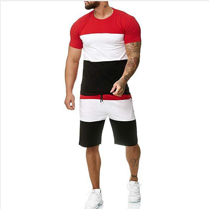 

Men Designer Tracksuit t-shirt luxury high quality summer pants Jogger suits printing fear of god essentials cotton sportswear male clothi10, Gray