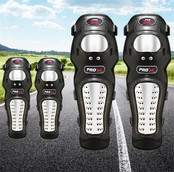 Motorcycle protective equipment, four-piece armor knee pad and elbow pads-image-701389654