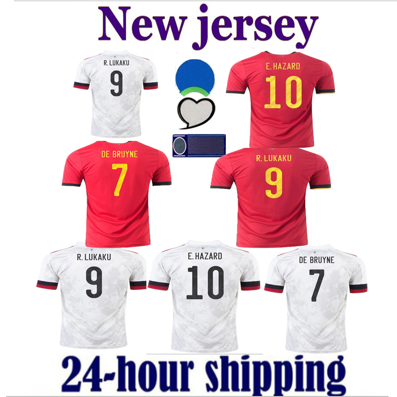 

2021 season soccer jerseys De Bruyne LUKAKU 20 21 22 football shirt HAZARD BATSHUAYI Camiseta futbol KOMPANY DEMBELE maillot, Black;yellow