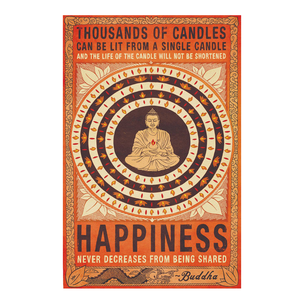 Thousands of candles can be lit Poster Print Home Decor Painting Framed Or Unframed Photopaper Material-image-689750032