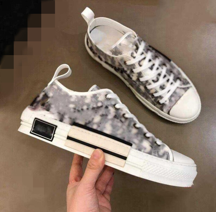 

Hommes Classic Canvas Designers Dunks Casual Shoes Oblique Technology B23 Trainers Mens Womens PVC high-top Pairs Outdoor Sneake415, Red;white