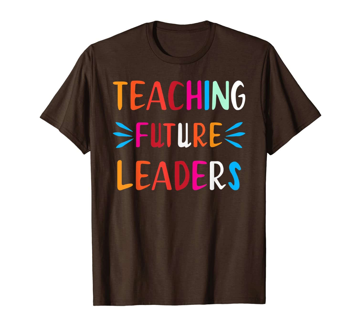 

teaching future leaders teacher gifts t-shirt, White;black