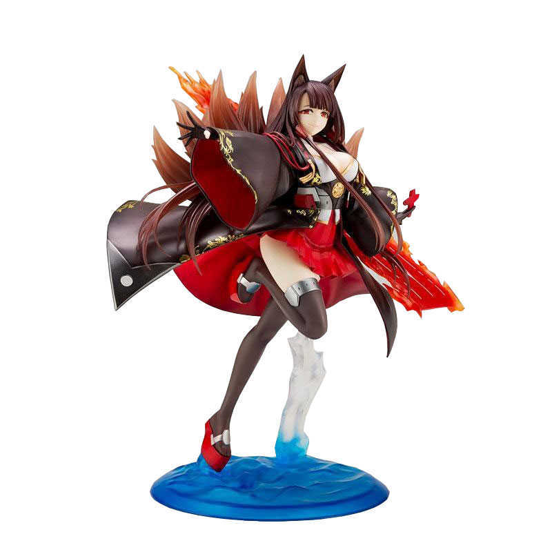 

Game Azur Lane IJN Akagi PVC Action Figure 28cm Anime Figure Model Toys Collectible Statue Toy Doll Q0722, No retail box