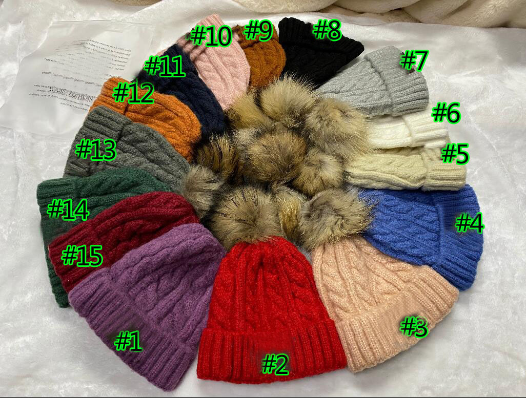 

3pcs Winter Autumn Unisex Hats For Women Men Fashion Beanies Skullies Chapeu Caps keep warm hat casual sport beanie 15colors red white Genuine leather, bulb