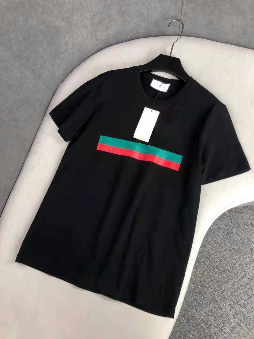 

2021 Mens Letter Print Black white T Shirts Designer Summer High Quality Men Short Sleeve freeshiping, Customize