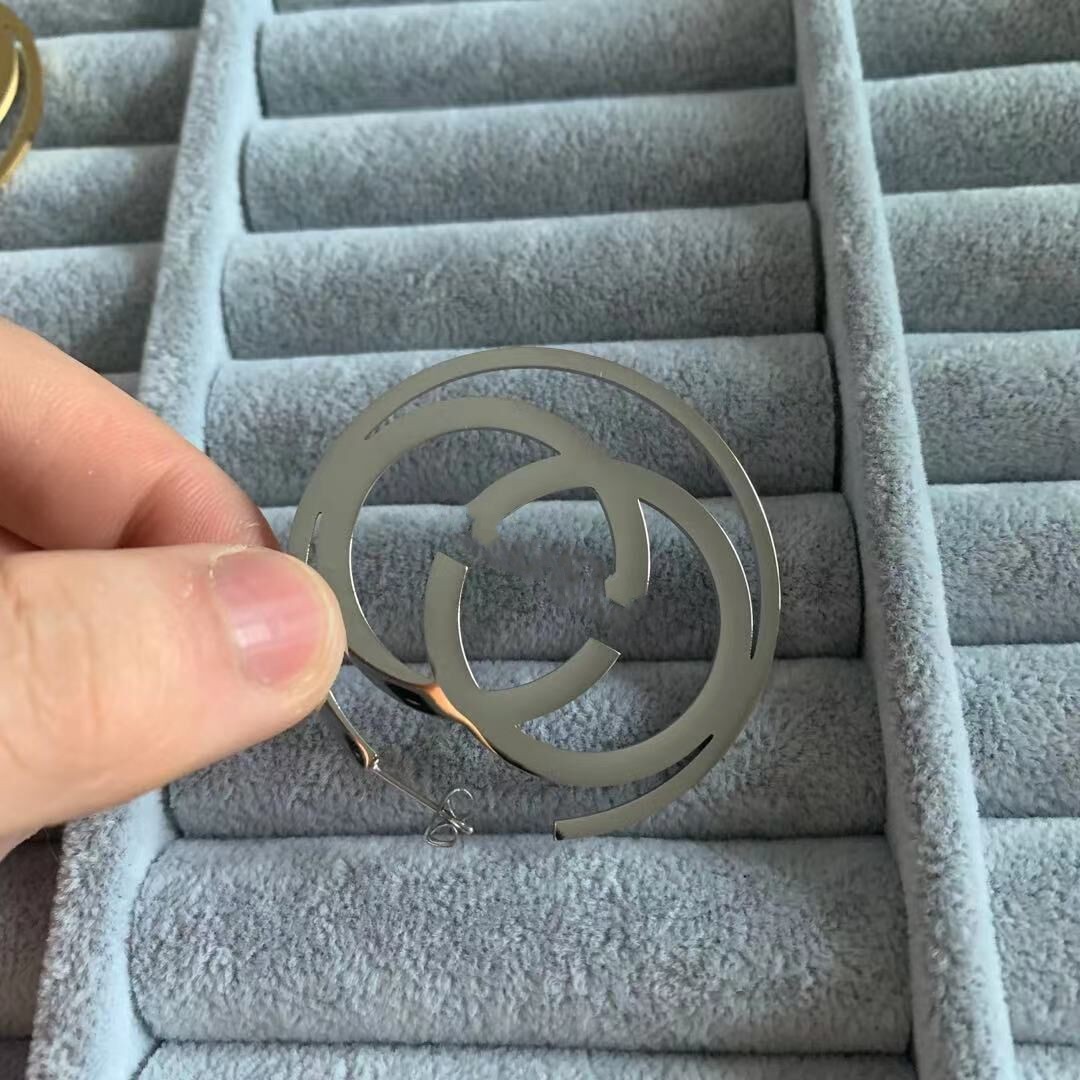 

2021 Arrival Fashion big 5.2cm dangle Classic mix letter G Design 3 Colors Christmas Earrings Hip Hop Earings Earring for Women Party Wedding Hoop Wholesale