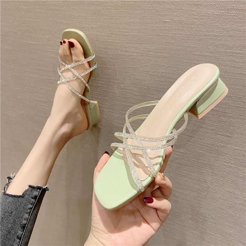 

net red sandals for Slippers women in summer H8B9, 1# shoe box