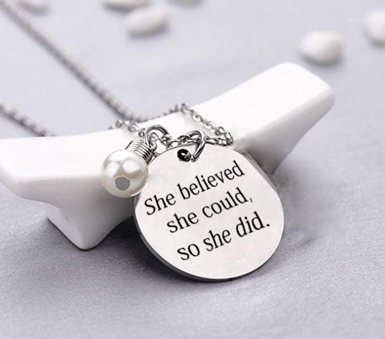 

Chain Necklace For Women Paired Pendants Stainless Steel Light Bulb Round Long Men Fashion Statement Woman Accessories Chains