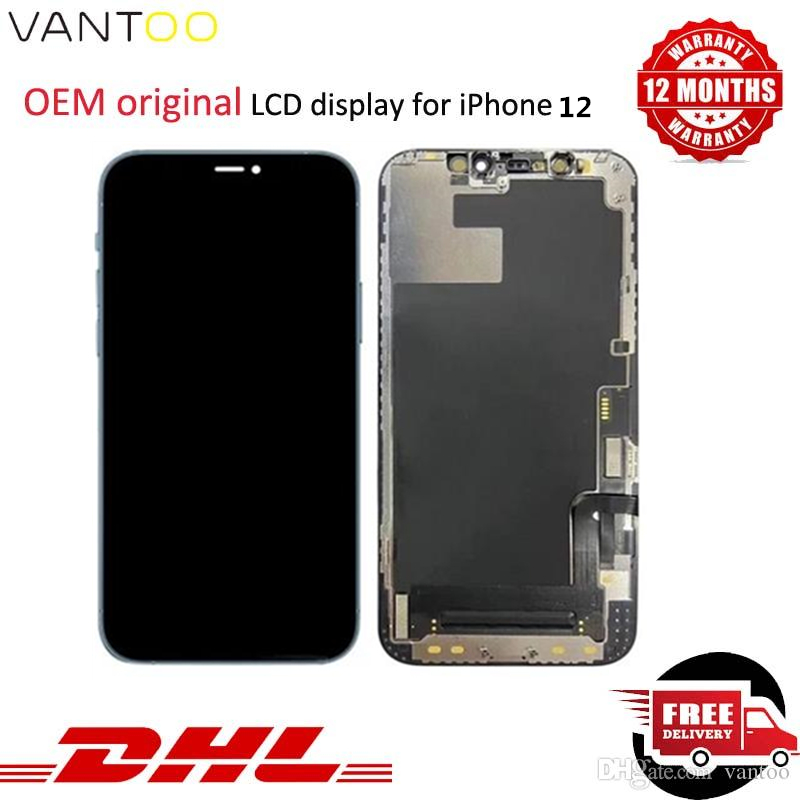 

OEM Original Good Price LCD Screen Touch Panels For iPhone 12 12Pro Display Digitizer Assembly Repair Replacement parts factory supply direct