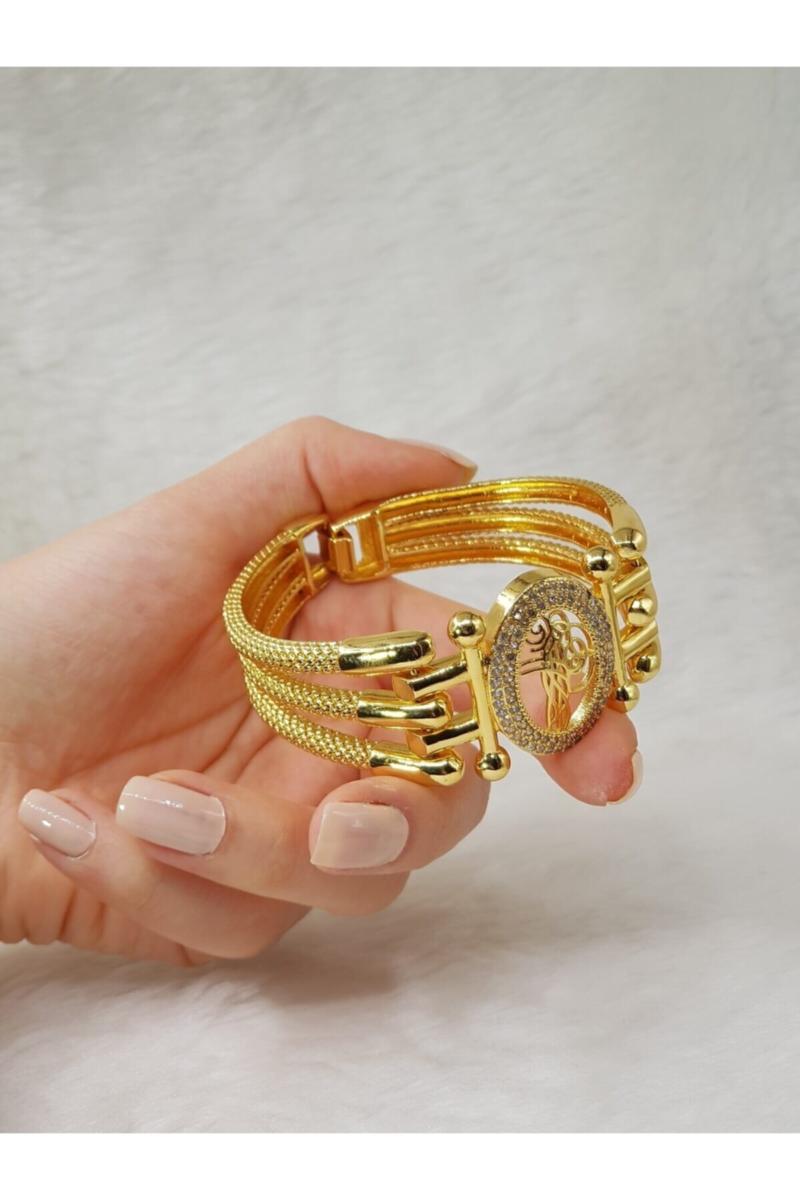 

Earrings & Necklace Women's Fashion Jewelry Brasal Zircon Rib Snake Braided Clamp, Silver