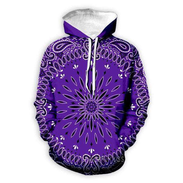 

Men' Hoodies & Sweatshirts Bandana Pattern 3D Print Causal Clothing Fashion Men Women Tracksuits Crewneck Plus Size -7XL Harajuku Man, Multi