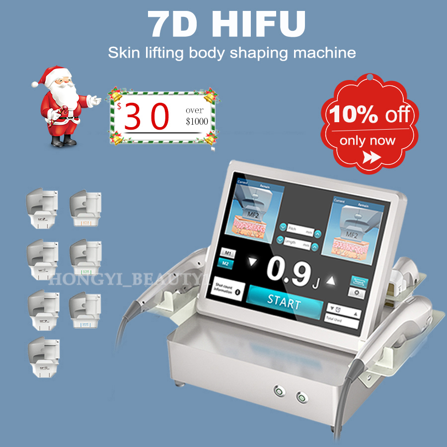 

7D HIFU Face Body Slimming Machine High Intensity Focused Ultrasound Lipo Fat Removal Anti Cellulite Lifting Body Skin Chest and Buttocks