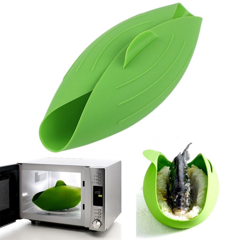 

All-purpose Foldable Silicone Bowl Home Kitchen Cooking Pocket Grade Microwave Vegetable Steamer Fish Steam Bowls
