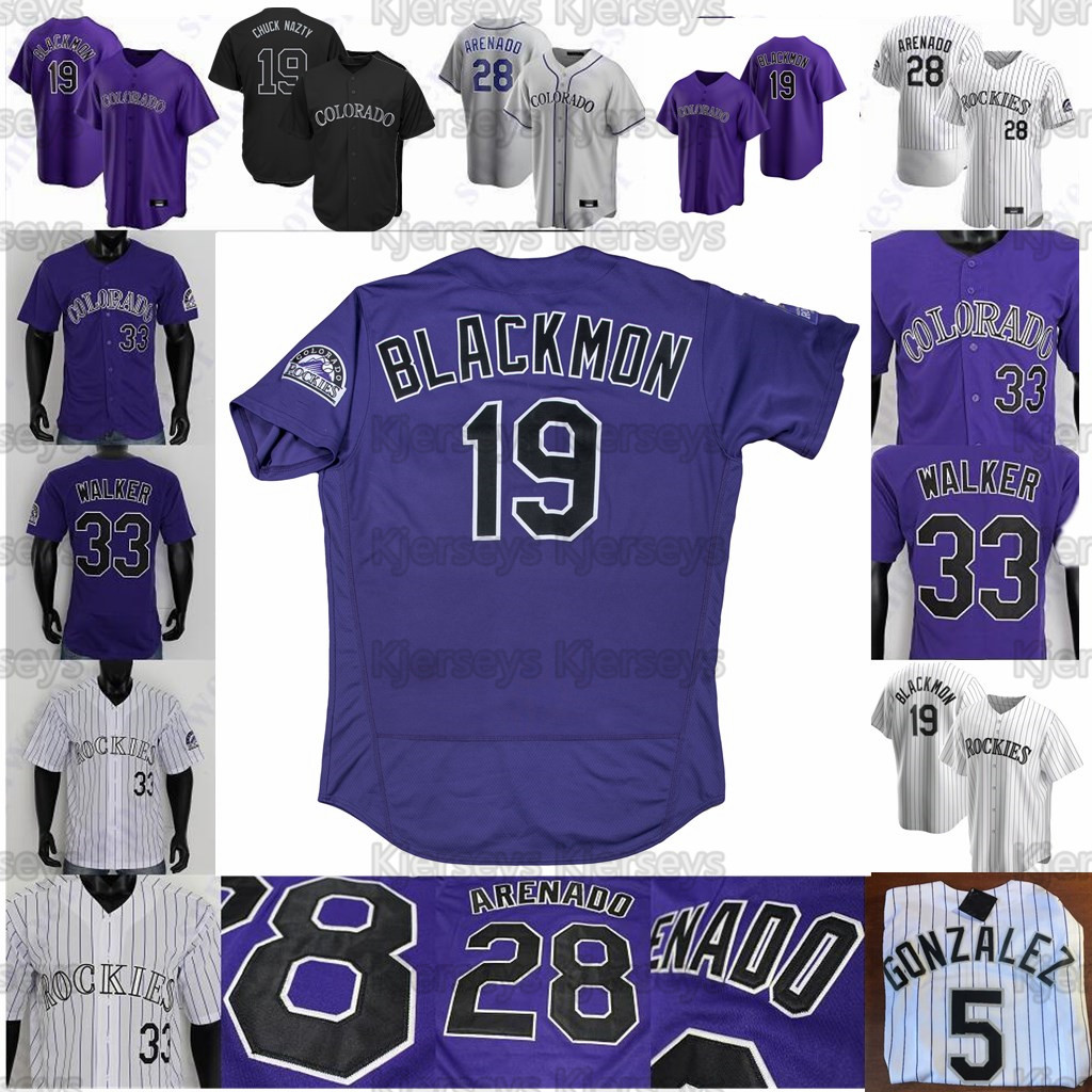 

Carlos Gonzalez Jersey Todd Helton Larry Walker Dante Bichette Matt Holliday Troy 2 Tulowitzki Andres Galarraga Ellis Burks Walt Weiss Vinny, Blue;black