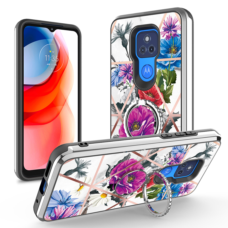

Hybrid Armor Heavy Duty Metal Ring Stand Magnetic Shockproof Cases For iPhone 12 11 Pro XR XS Max X 8 Samsung A12 A52 A72 MOTO G Stylus Power Play 2021 LG Stylo 6 K51 K31 K22, Mix colors