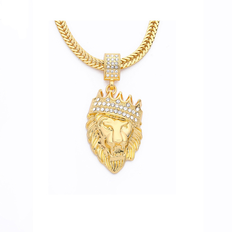 

Necklace Star same style Wholesale Men Iced Out Alloy Necklace, Death Row Records Ruby Jewelry Gold Pendant Hip Hop