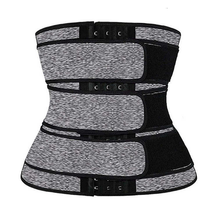 Belt Three Buckles Women&#039;s Corset Tight Trim Body Shaping Clothes Sports-image-702672111