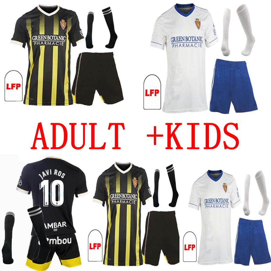 

21 22 REAL Zaragoza SOCCER JERSEY 2021 2022 SHINJI KAGAWA jerseys AndrÃ© Pereira Alberto Soro camisetas de futbol Men kids kits FOOTBALL SHIRTS, Black