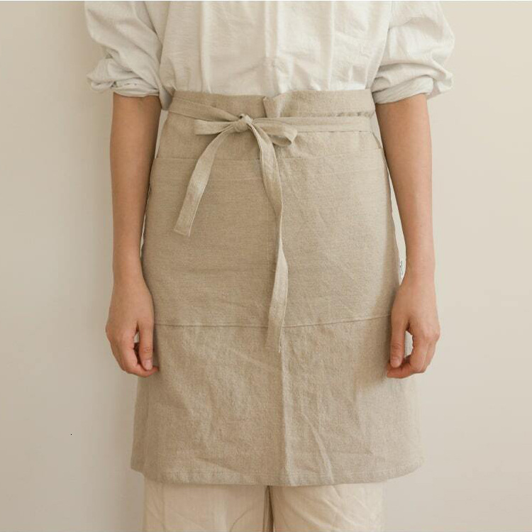 

skirt linen fabric japane and korean simple fashion art embroidery printing
