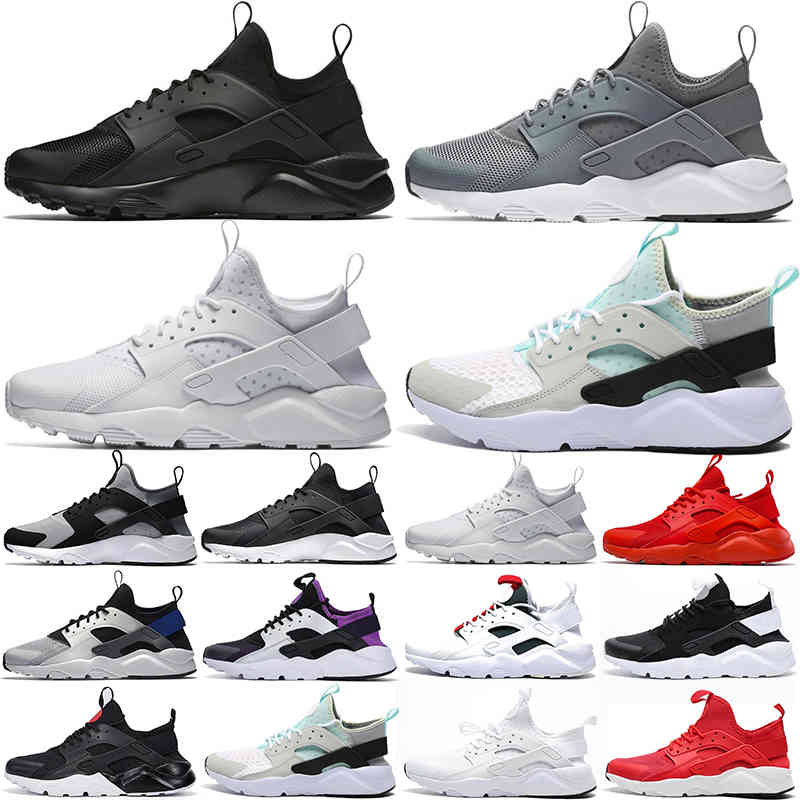 

Huarache 4.0 Running Shoes Huaraches Men Women Trainers Triple Black White Red Grey Oreo Outdoor Sports Sneakers Mens Womens Walking Jogging, 4.0 oreo