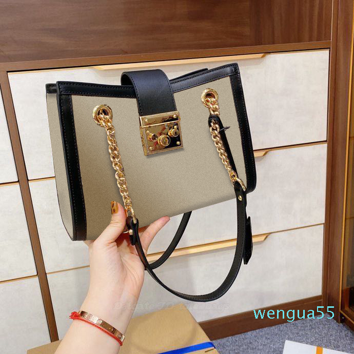 

2021 SS ladies fashion bags women business leather crossbody chains hasp interior compartment clutch shoulder messenger bag