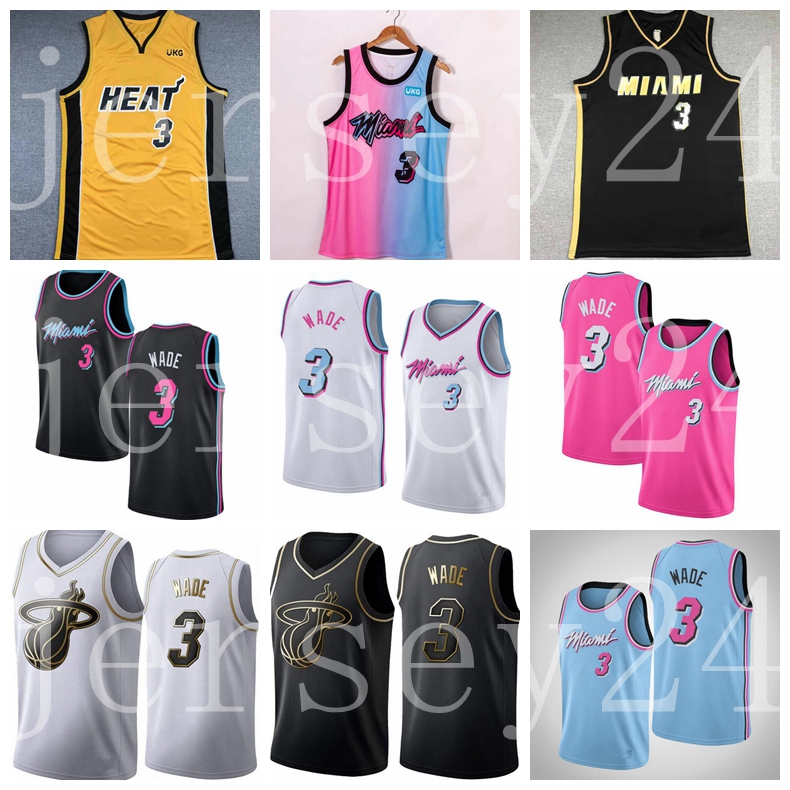 

basketball jersey Miami Heat Dwyane Wade Key players;swingmen jerseys, Black;red