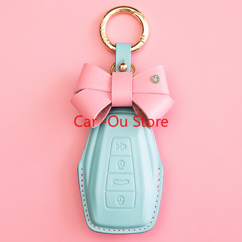 

KEY CASE For Geely Binyue BinRUI Icon Emgrand GL GS Smart Key Keyless Remote Entry Fob Case Cover For Girls
