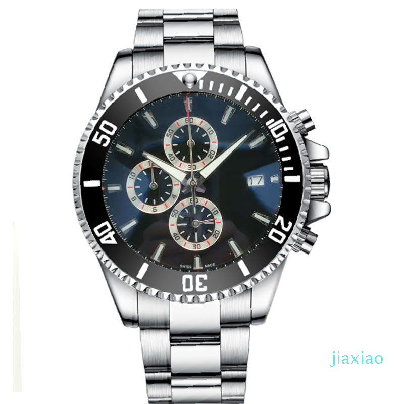 

Designer F1 Swiss Watch 46mm Chronograph Quartz Movement Stainless Steel Strap Men's Watch Clock Montre De Luxe Luxury Business Wristwatch, Tg07