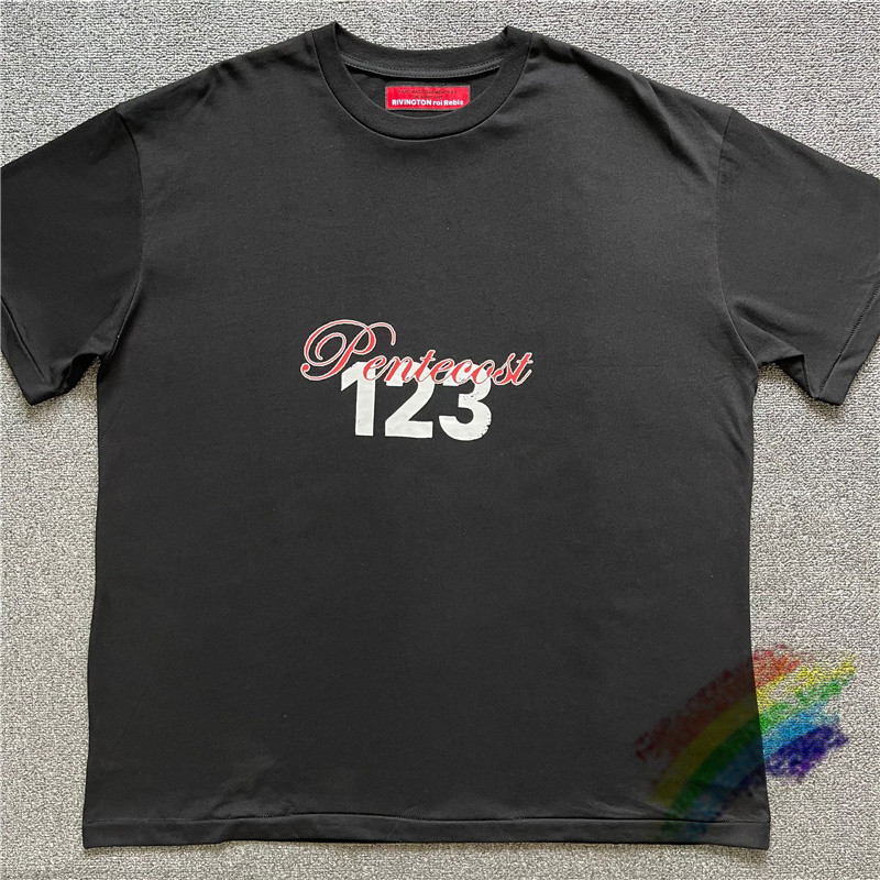 

Vintage T Shirts Men Women 1 Quality T-shirt Number Letter Summer Style Print Top Tees, White;black