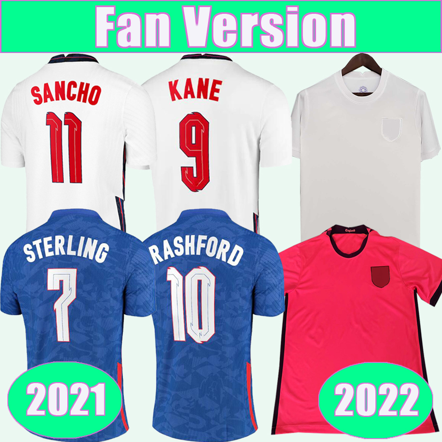 

2021 2022 KANE RASHFORD Mens Soccer Jerseys STERLING GOMEZ MADDISON TRIPPIER ROSE Home Away Football Shirt DELE Short Sleeve Uniforms, Qm545 2021 home no patch