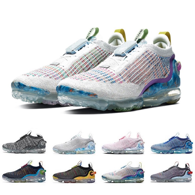 

summit white knit 2021 men women running shoes team red pure platinum oreo obsidian newsprint mens trainers sports sneakers, Color#9