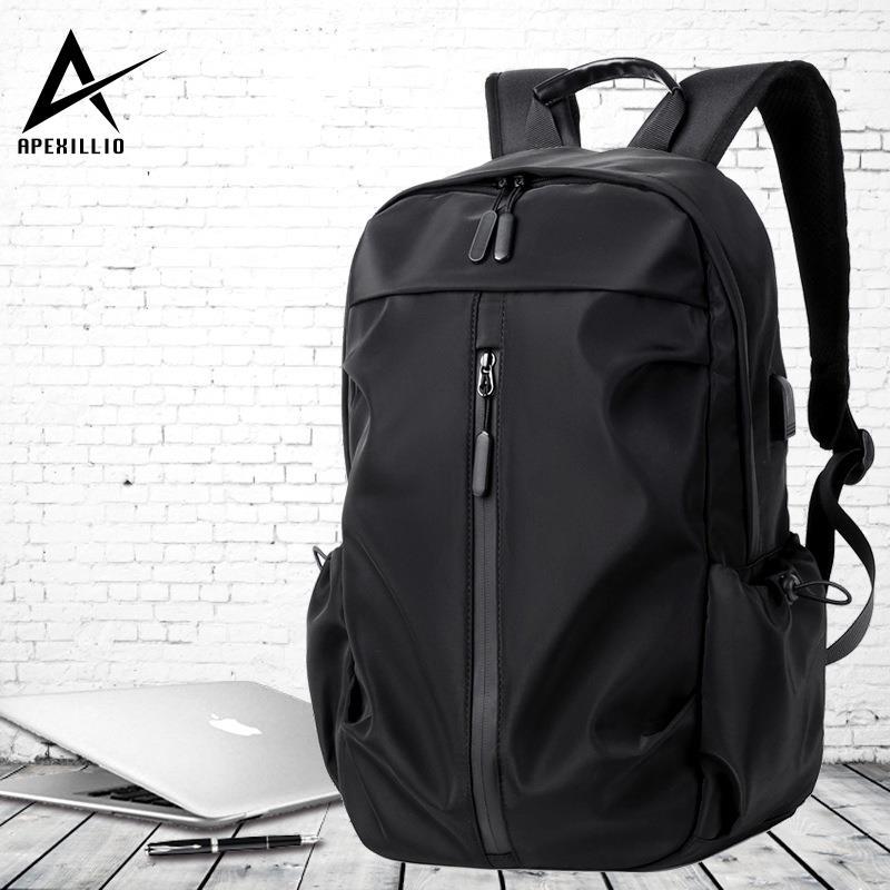 

Backpack Style Men's Casual Outdoor Travel Large Capacity Laptop Bag, Black