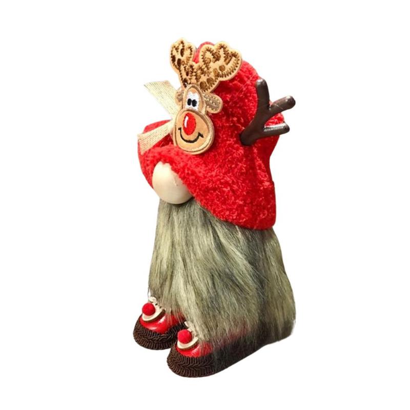 

Christmas Decorations Gnomes Large Santa Gnome Tabletop Ornaments 15 Inches Handmade Elf Doll 1 PC Swedish D