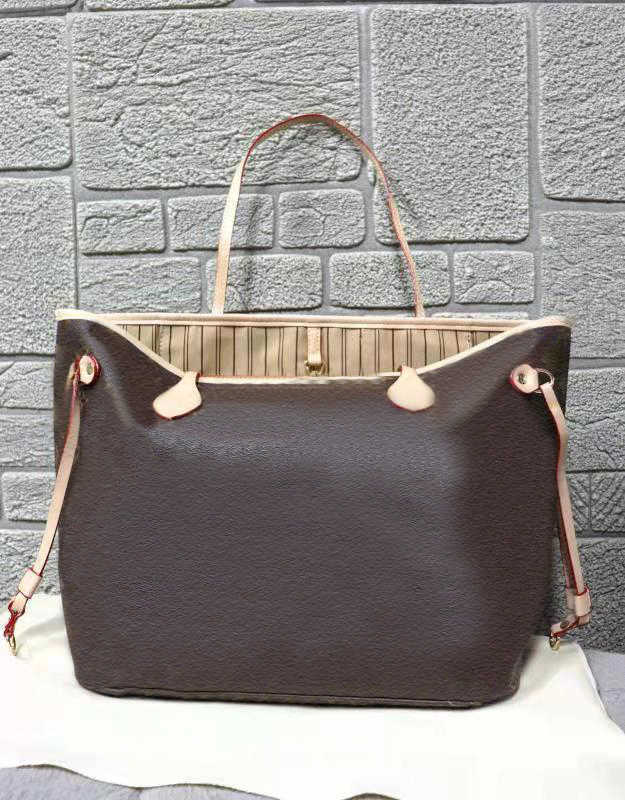 

CLASSIC FLOWER High Quality Handbag Luxury Designer Totes Classic Flower Brown With Original Bags Serial Number purse Large Shopping bag handba