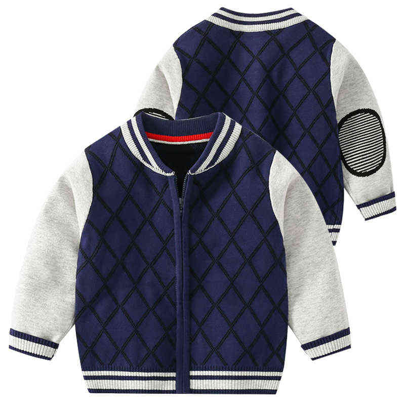 

Autumn Children Outwear Fashion Baseball Shirt Jacket for Boys Baby Bomber Jacket Kids Designer Clothes Casaco Infantil Menino X1106, Blue;gray