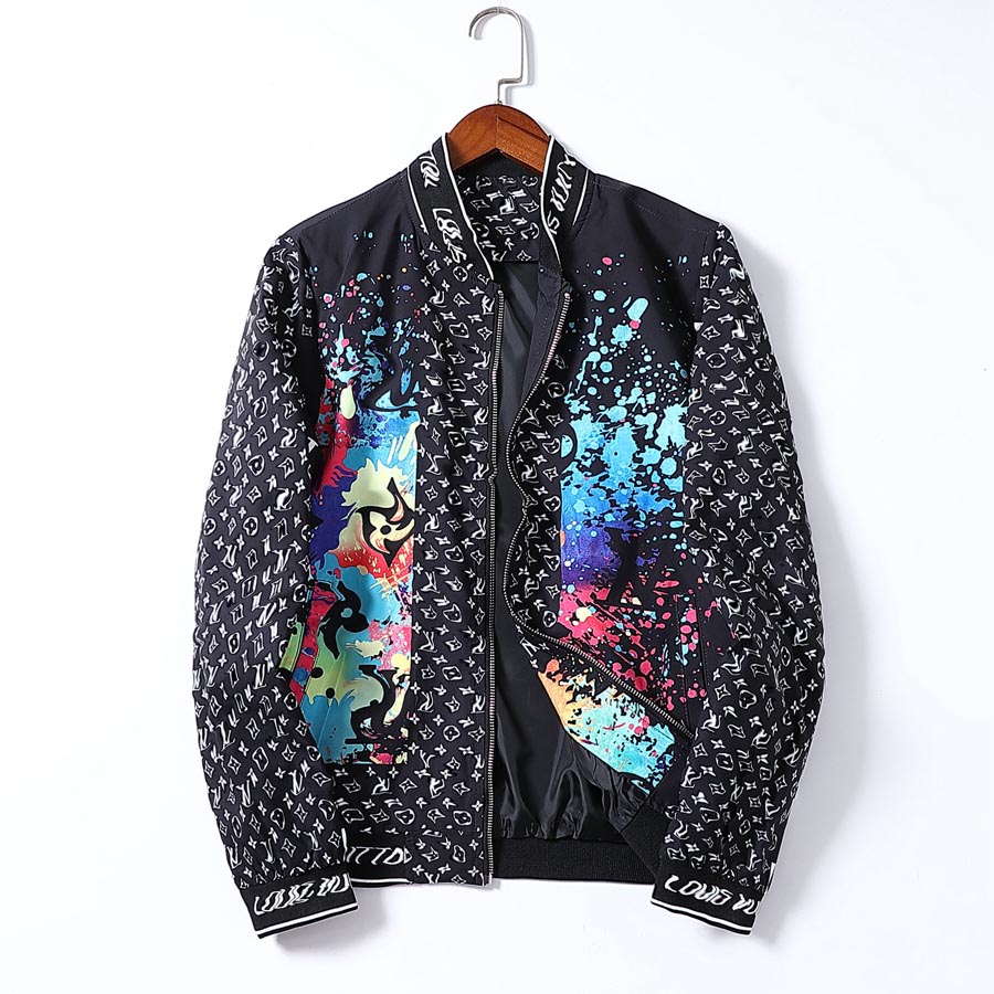 

Mens Hooded Spring Jacket Autumn Style For Men Women Windowbreaker Coat Long Sleeves Fashion Jackets With Zippers Letters Printed Outwears Coats Size -3XL