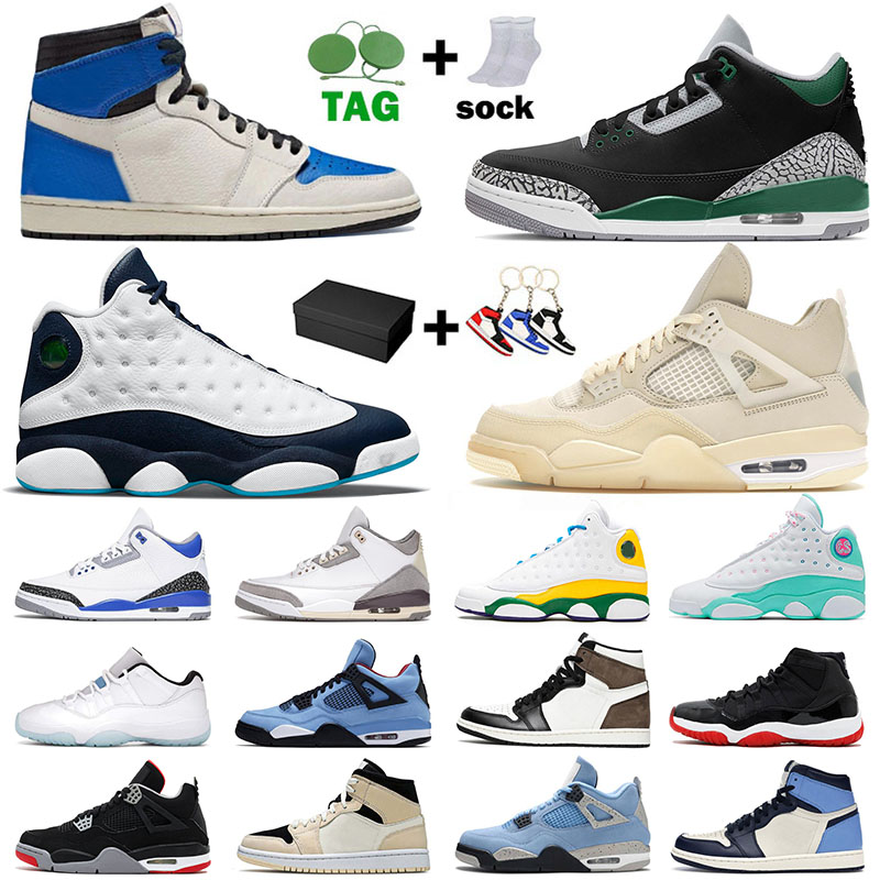 

Basketball Shoes Mens Womens Jumpman 1 Dark Mocha High Mid Dutch Green 11 Low Legend Blue Citrus 4 Off Sail Cactus Jack White 13 Black Cat UNC III Sport Sneakers Trainers, A1 40-47 a ma maniére