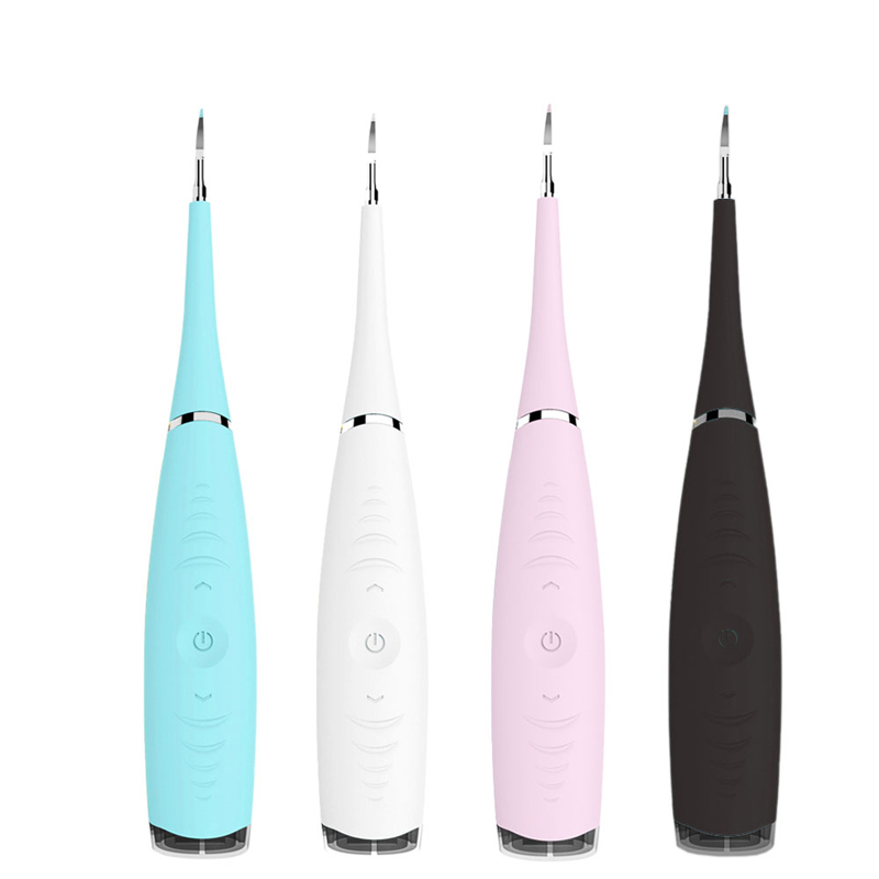 

Electric Sonic Dental Scaler Calculus Plaque Remover Tool 4 Colors Tooth Scraper Tartar Removal Cleaner Stain Eraser Polisher