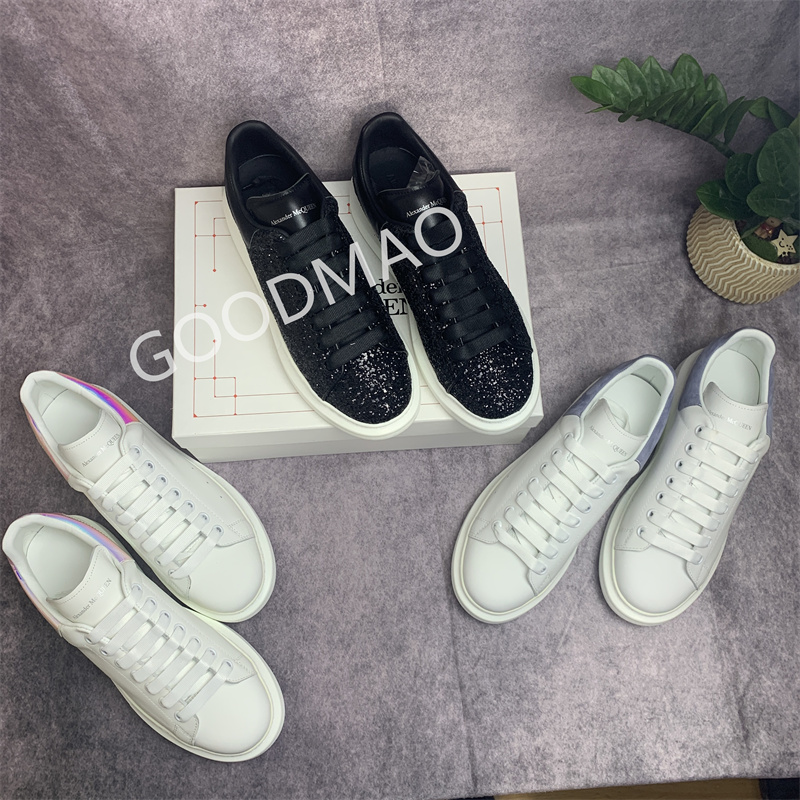 

Top Quality Mens Womens Leather Casual Lace Up Comfort Pretty shoe Men's Trainers Daily Lifestyle Skateboarding Shoes Size 35-45, Black