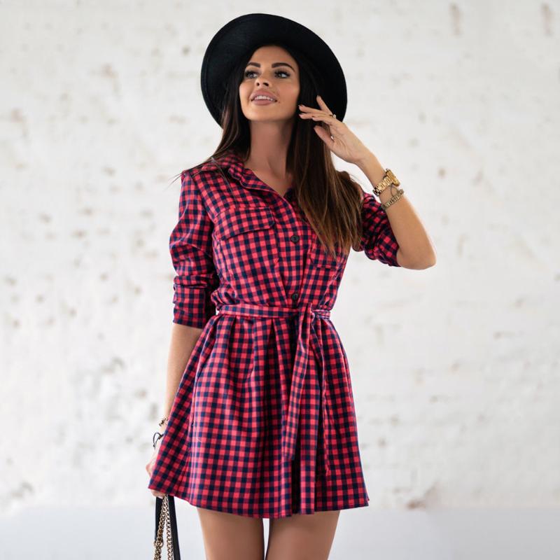 Womens Red Plaid Shirts NZ | Buy New 