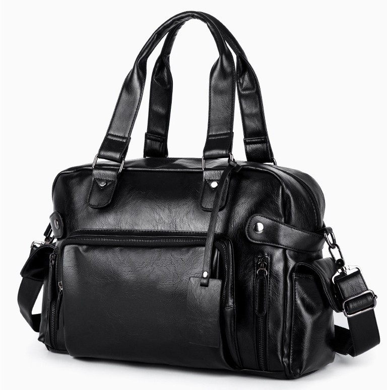 

luxurys Travel Bags Large Duffle Independent Big Fitness Handbag Luggage Shoulder Bag Black Men Fashion Zipper Pu