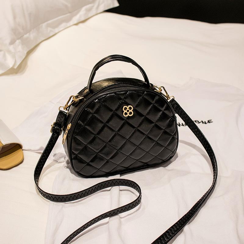 

Evening Bags Women Pure Color Leather Handbag Messenger Simple Crossbody Bag Handbags Geometric Shoulder White Black