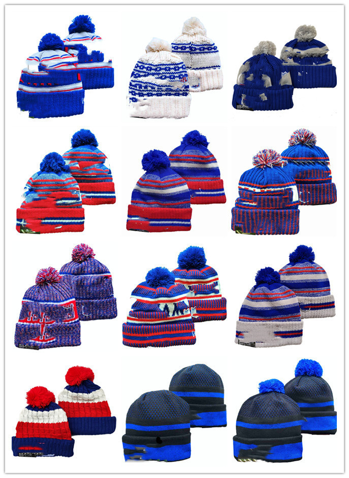 

New YorkGiantsFootball Hat Cap Winter Cashmere Sports Caps Hats Beanies